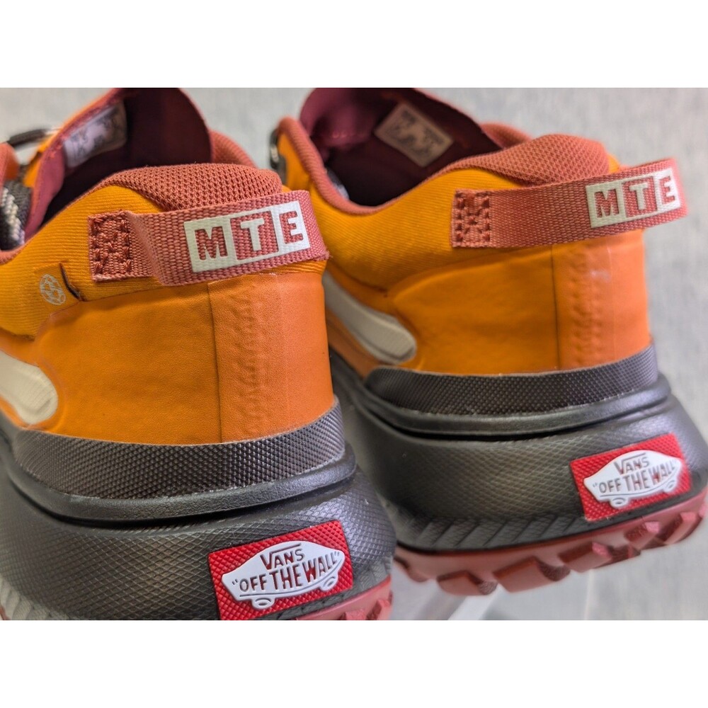 VANS MTE Crosspath Mid All-Terrain Shoes Marmalade Orange VN000CVV52K Size 7.5 - Picture 6 of 9